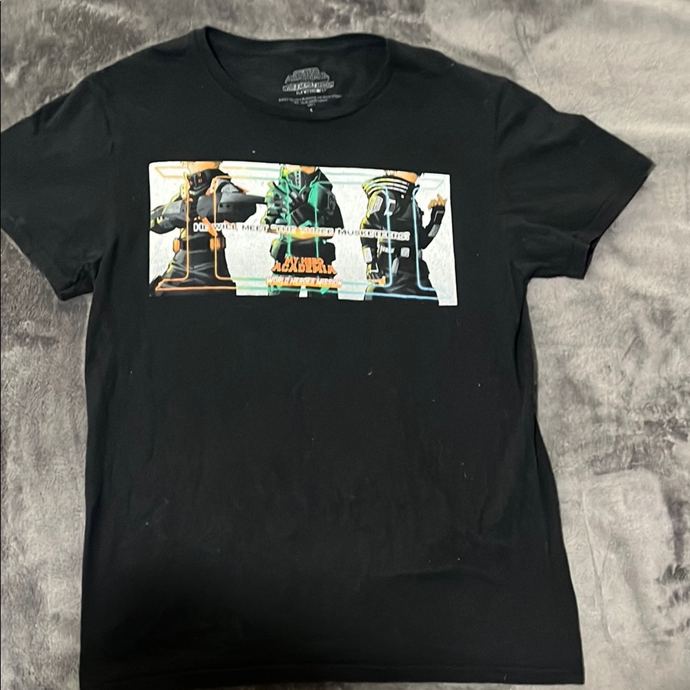 Black Graphic T-Shirt